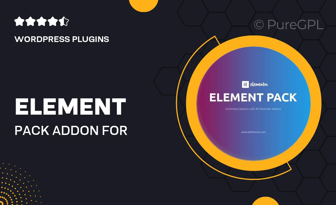 Element Pack – Addon for Elementor