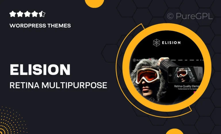 elision retina multi purpose wordpress theme