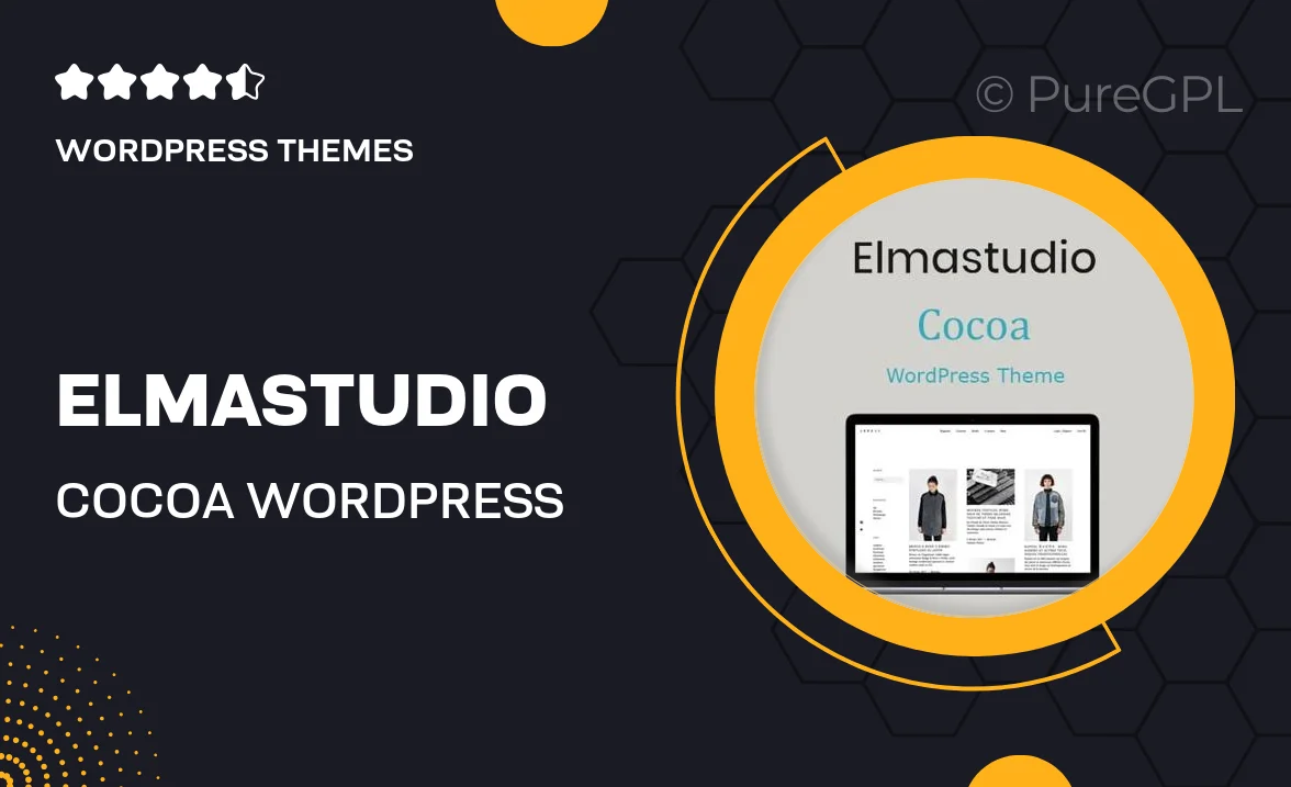 ElmaStudio Cocoa WordPress Theme