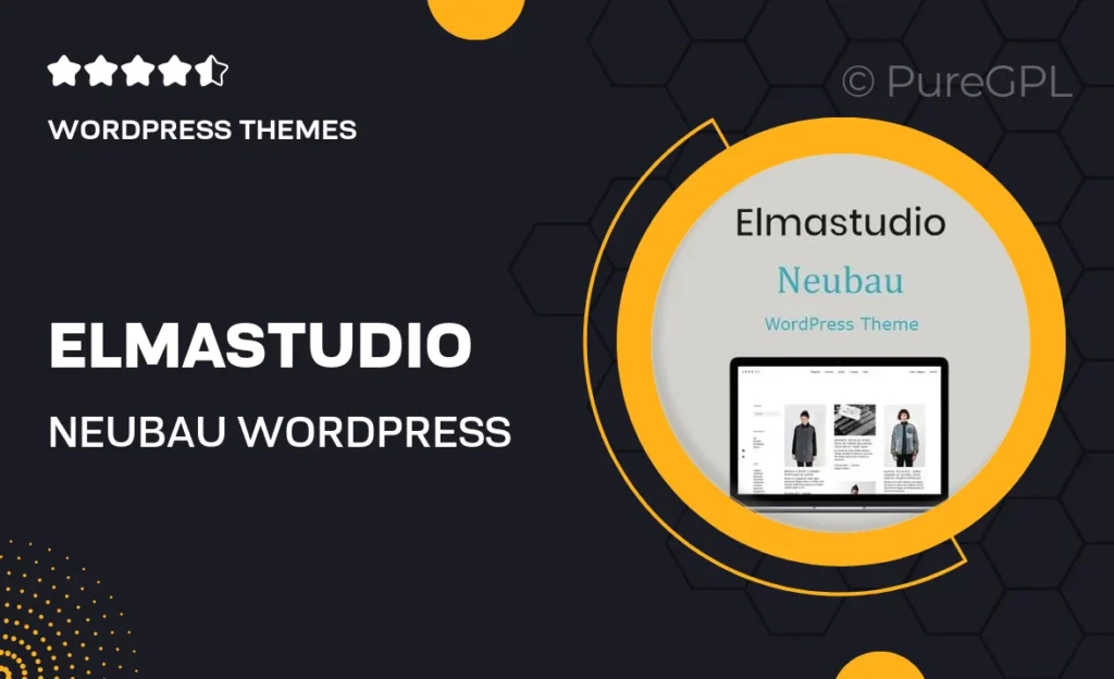ElmaStudio Neubau WordPress Theme 29 ElmaStudio Neubau WordPress Theme