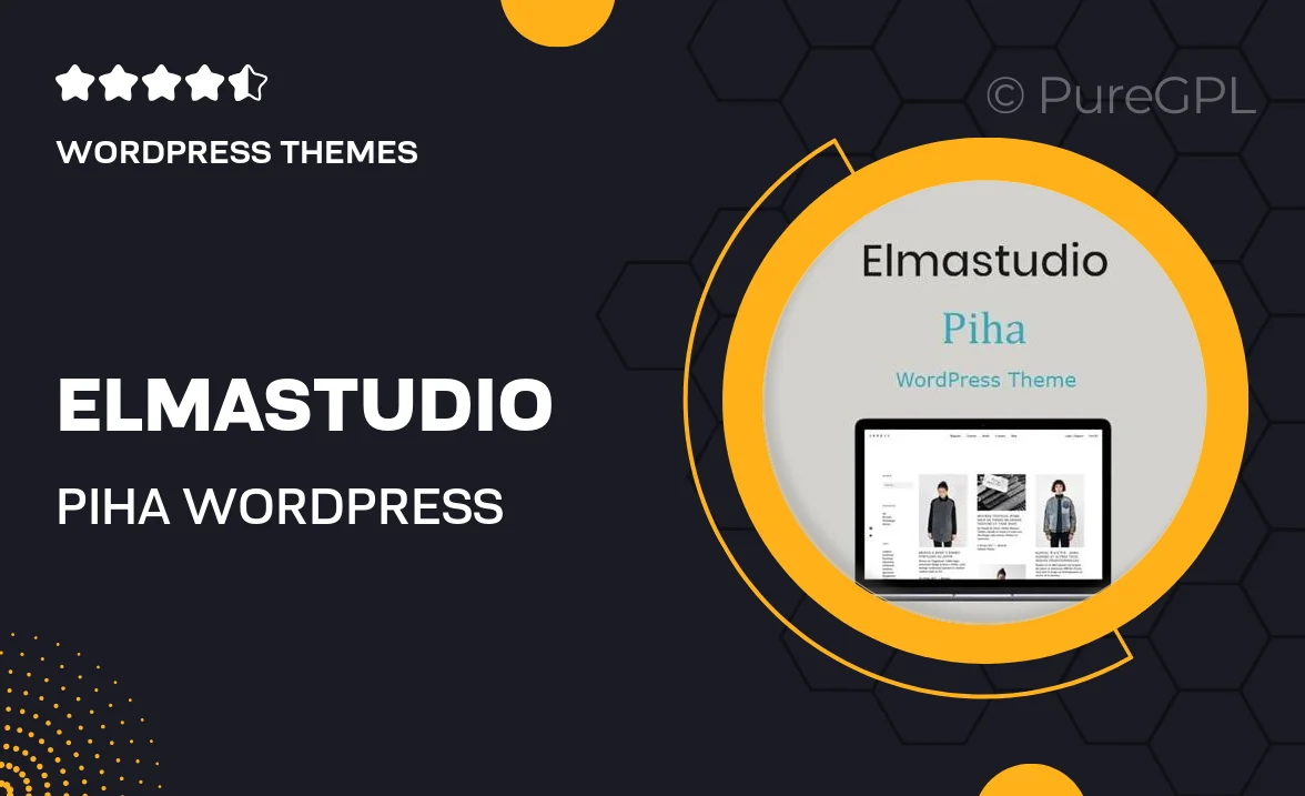 ElmaStudio Piha WordPress Theme