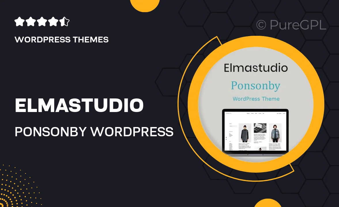 ElmaStudio Ponsonby WordPress Theme