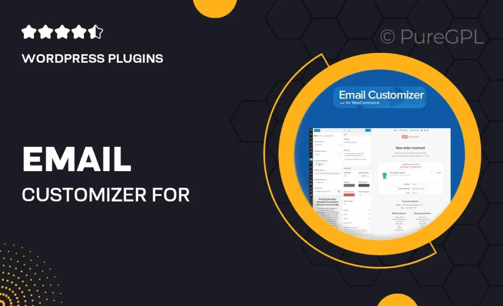 Email Customizer for WooCommerce 53 Email Customizer for WooCommerce