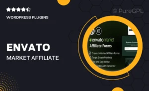 Envato Market Affiliate Forms for Elementor