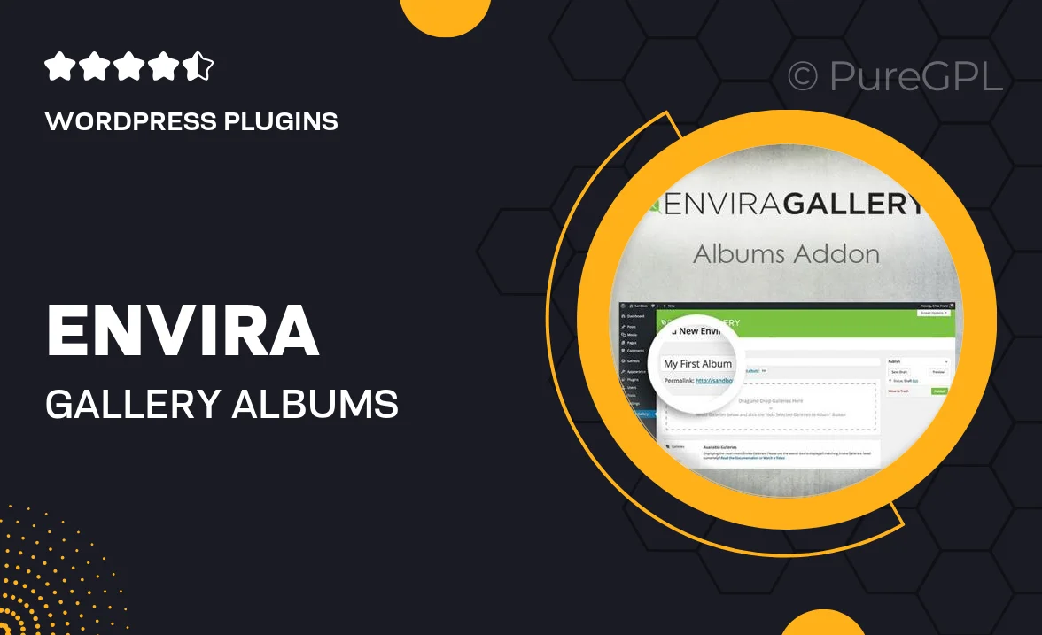 Envira Gallery – Albums Addon