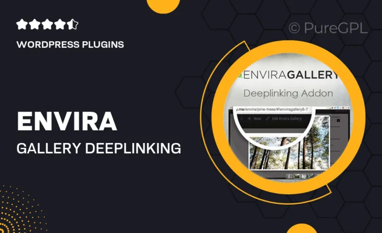 envira gallery deeplinking addon