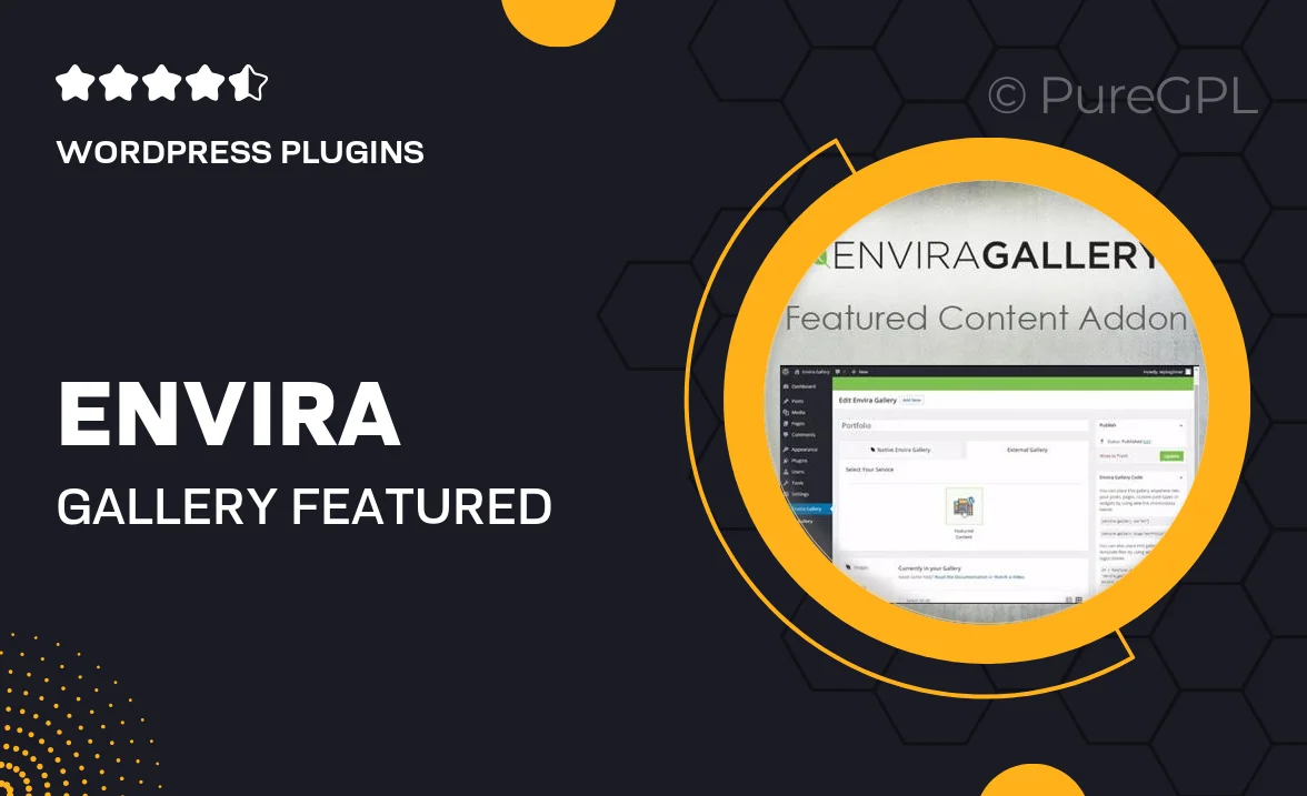 Envira Gallery | Featured Content Addon