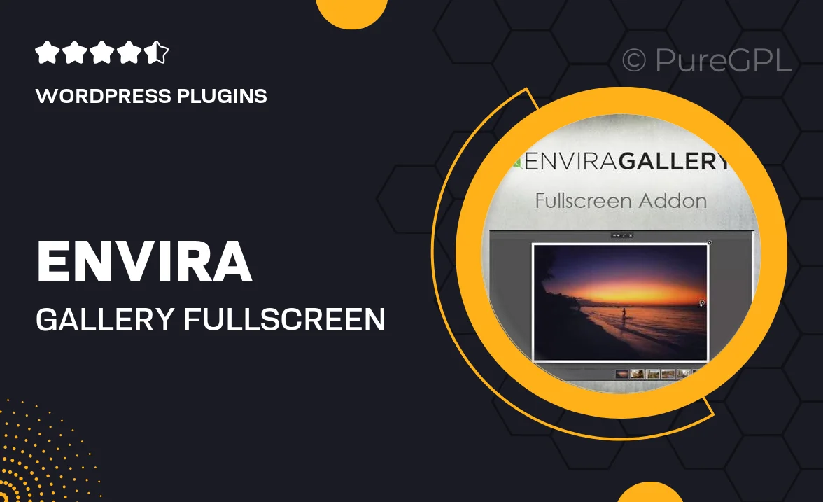 Envira Gallery | Fullscreen Addon