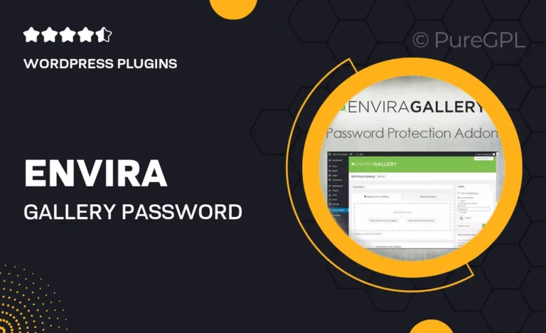 envira gallery password protection addon