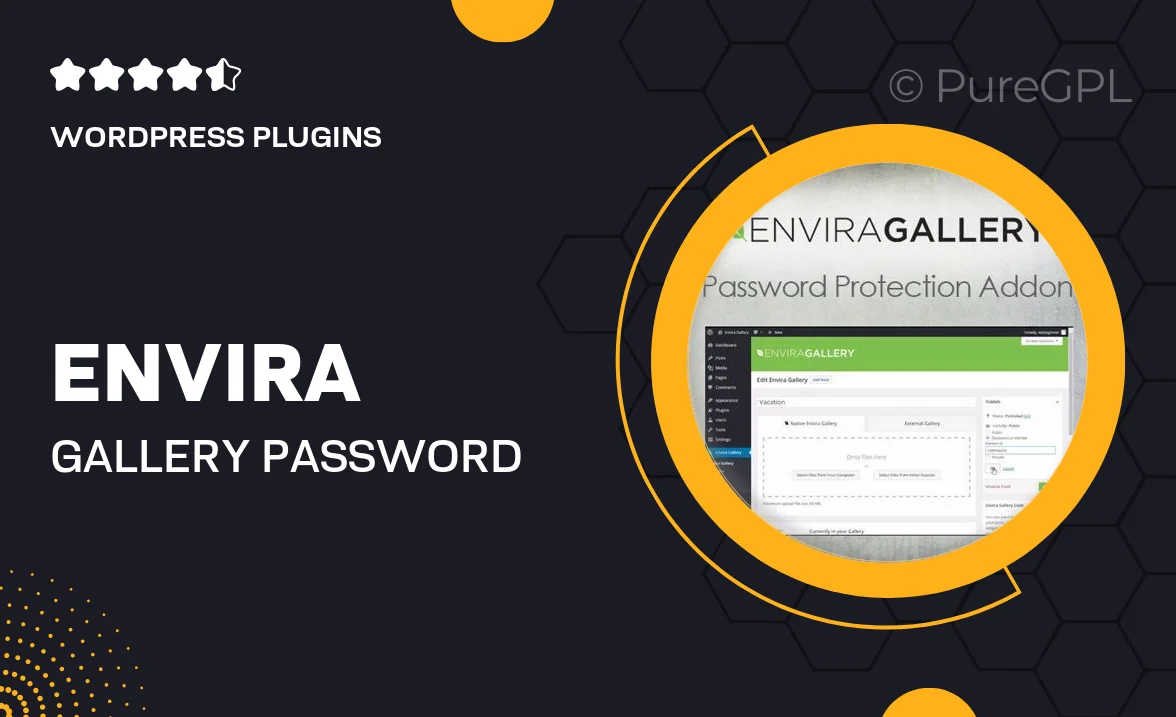 Envira Gallery | Password Protection Addon