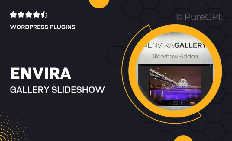 envira gallery slideshow addon