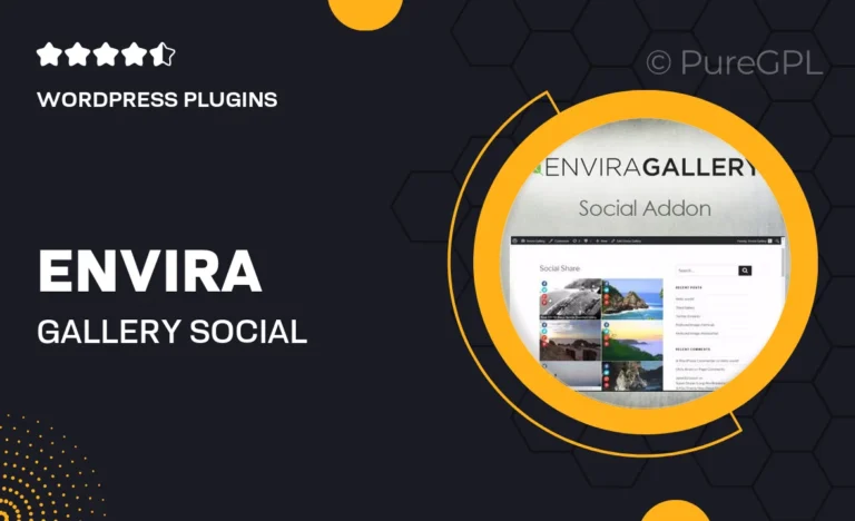 envira gallery social addon