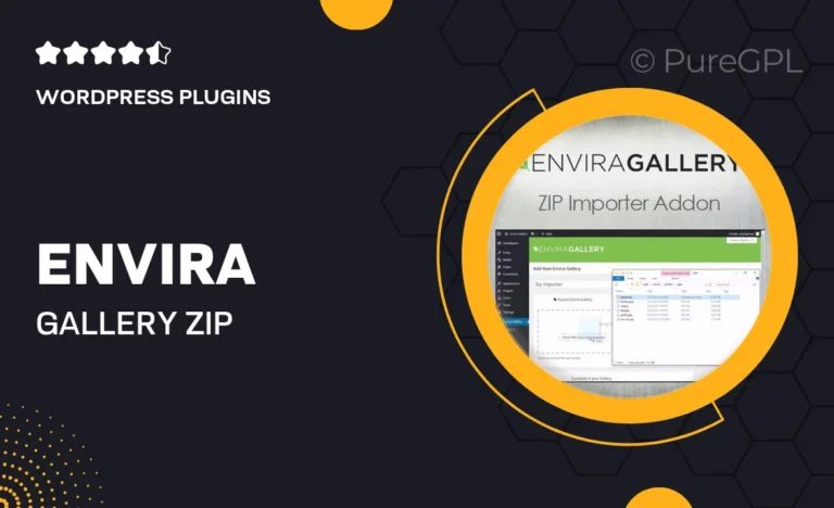 envira gallery zip importer addon