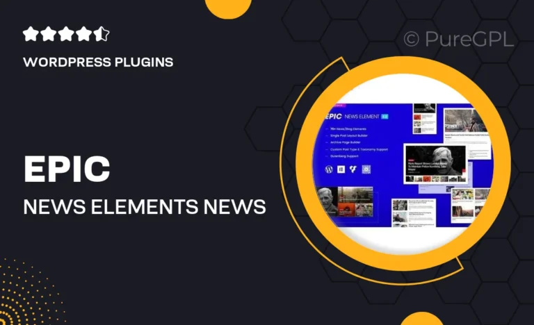 epic news elements news magazine blog element blog add ons for elementor wpbakery page builder