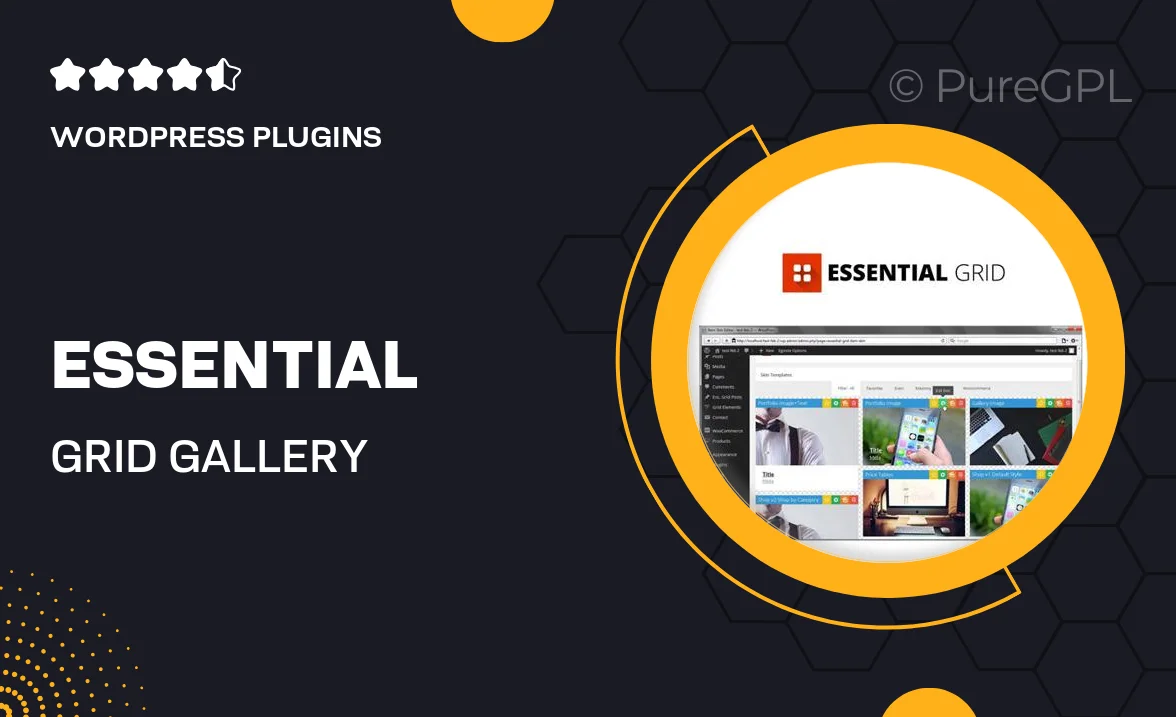 Essential Grid Gallery WordPress Plugin