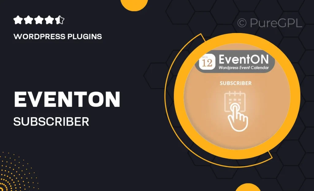 EventOn Subscriber 36 EventOn Subscriber