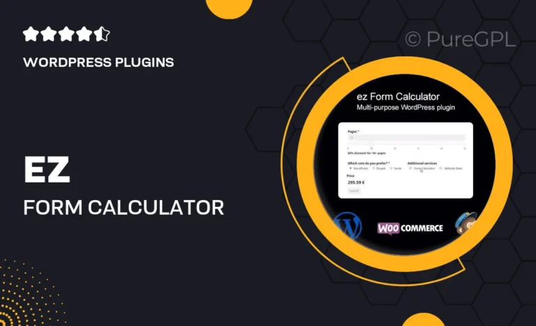 ez form calculator premium