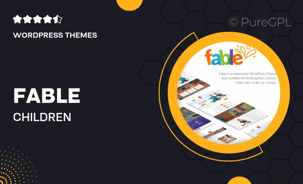 Fable – Children Kindergarten WordPress Theme 36 Fable – Children Kindergarten WordPress Theme