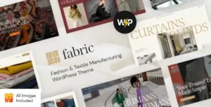 Fabric – Fashion & Textile Manufacturing WordPress Theme