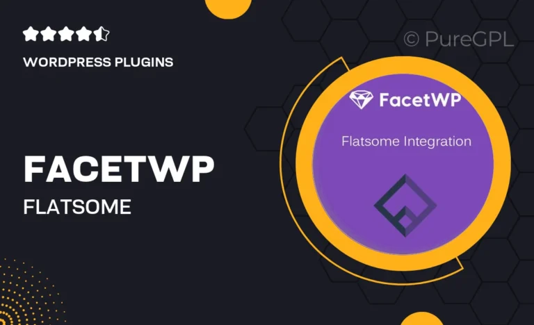 facetwp flatsome integration