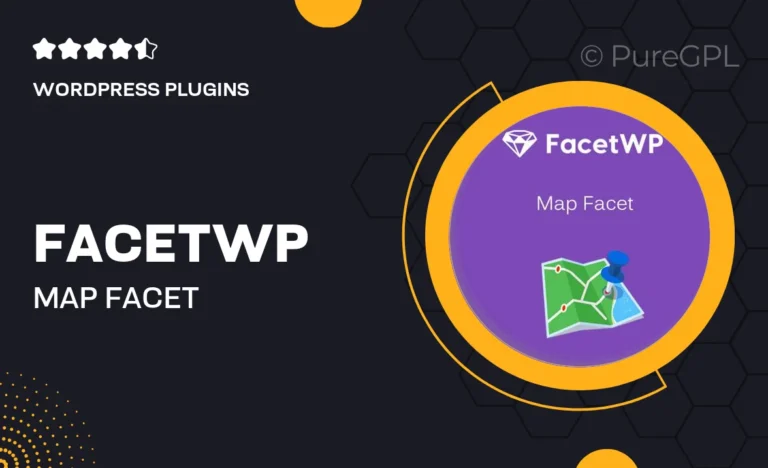 facetwp map facet