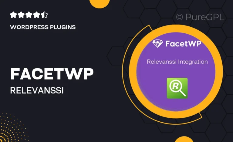 facetwp relevanssi integration