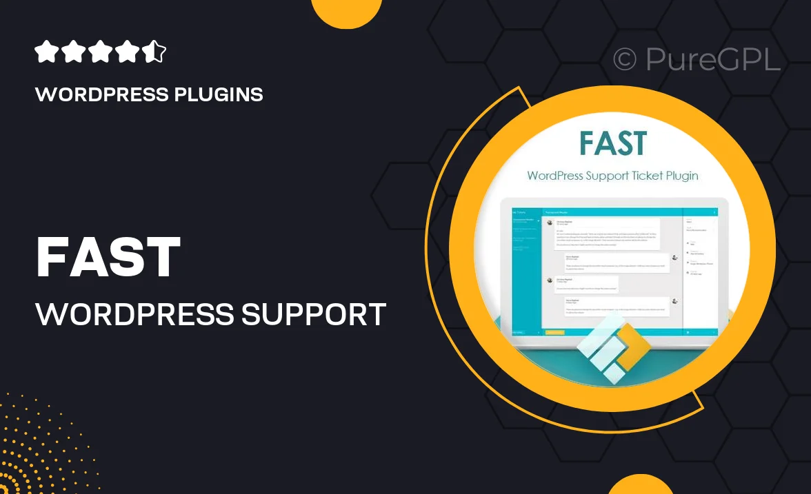 Fast | WordPress Support Ticket Plugin