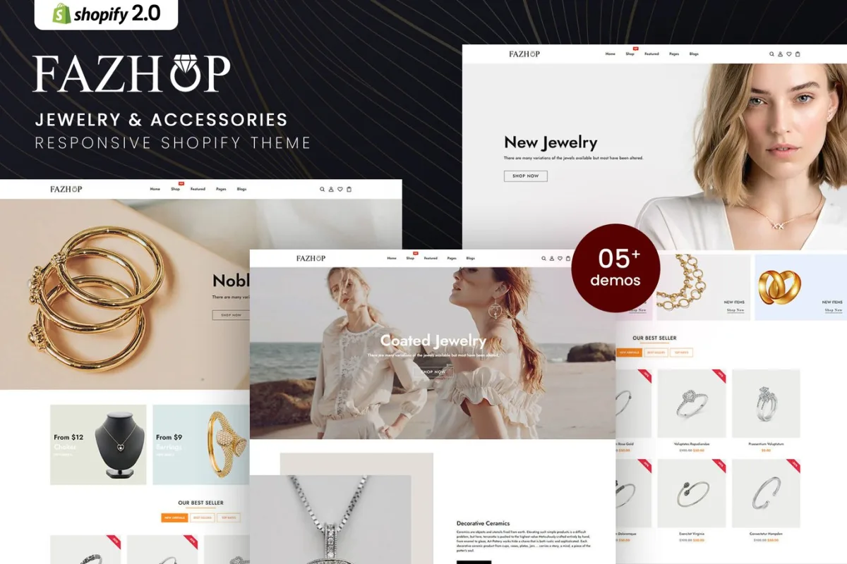 Fazhop – Jewelry & Accessories Shopify Theme