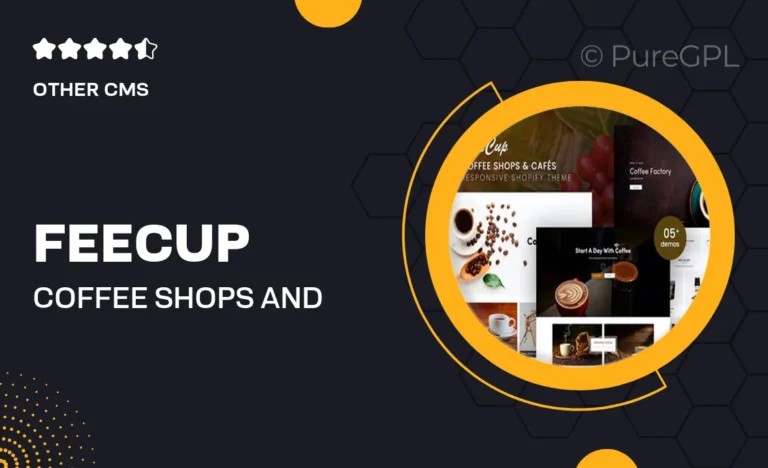 feecup coffee shops and caf s shopify theme