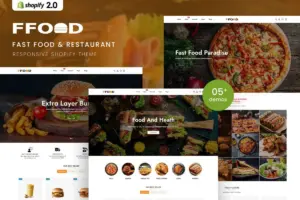 FFood – Fast Food & Restaurant Shopify 2.0 Theme