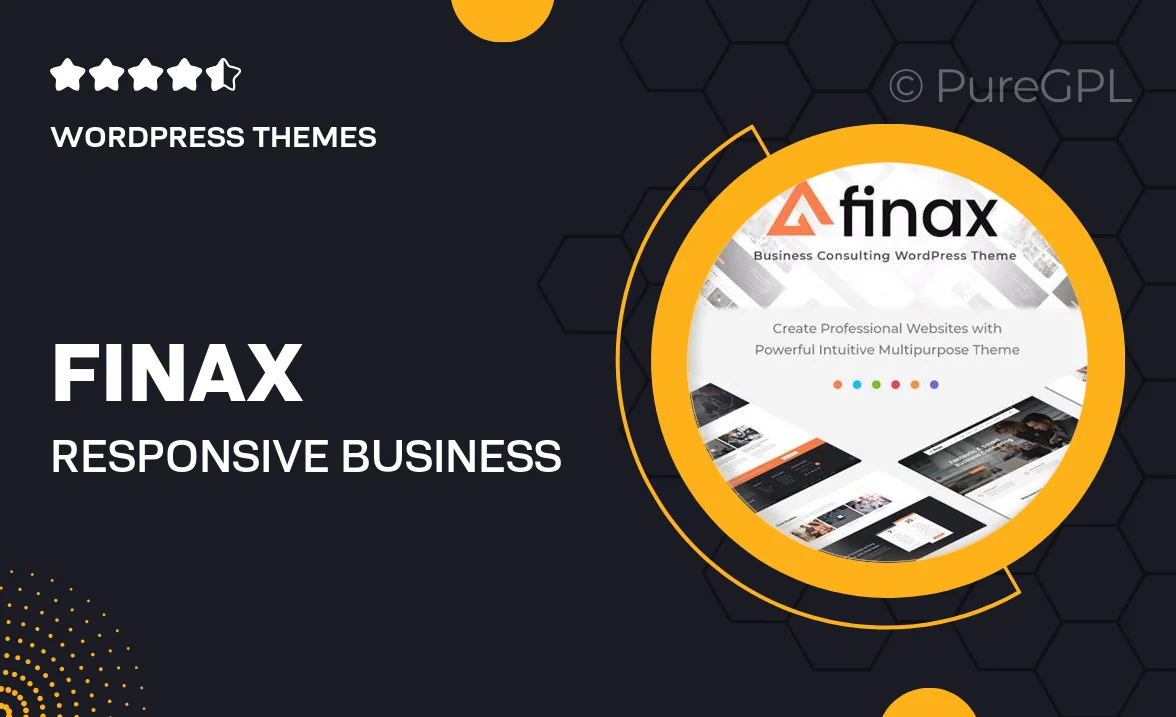 Finax | Responsive Business Consulting WordPress Theme