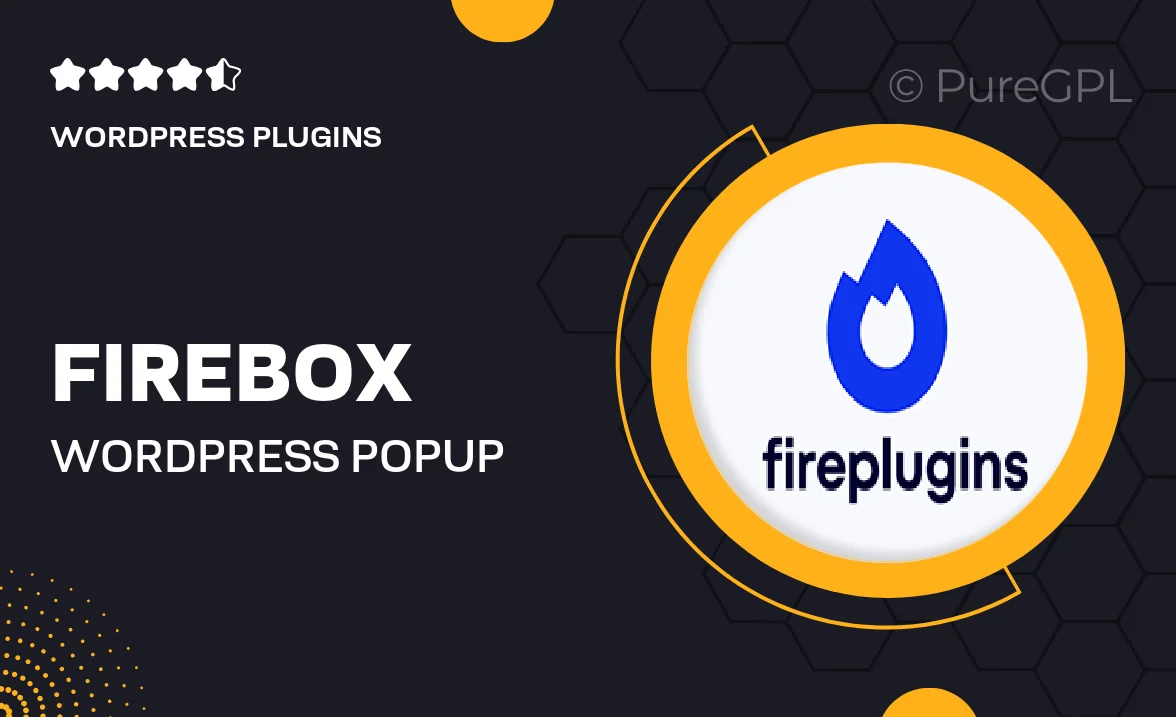 FireBox – WordPress Popup Builder Plugin