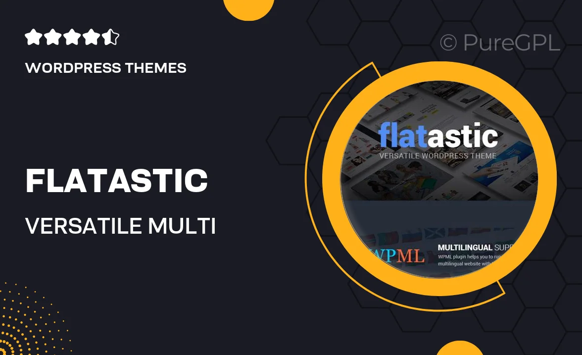 Flatastic – Versatile Multi Vendor WordPress Theme