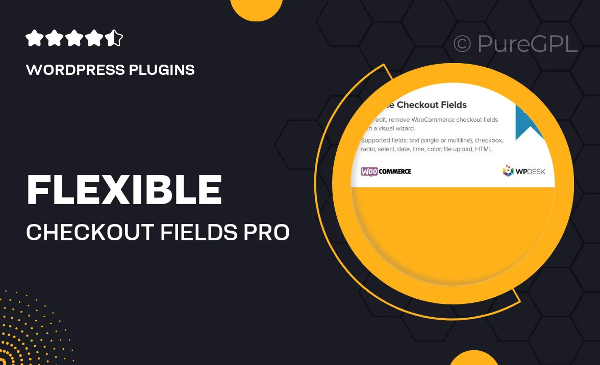 Flexible Checkout Fields PRO WooCommerce