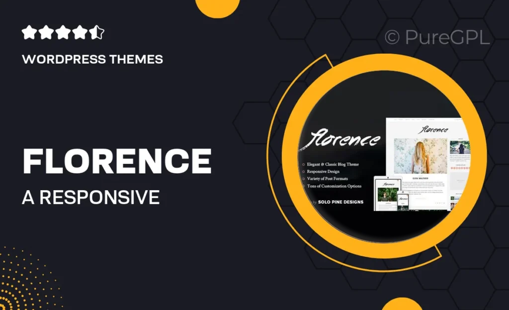 Florence – A Responsive WordPress Blog Theme 5 Florence – A Responsive WordPress Blog Theme