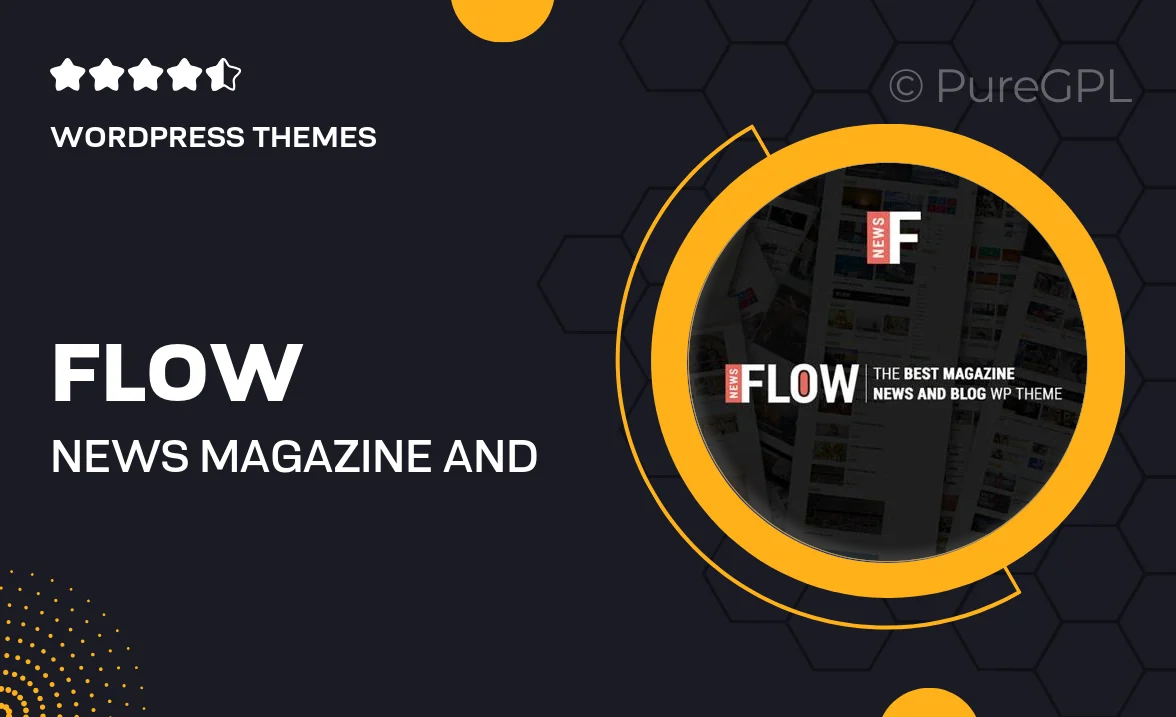 Flow News – Magazine and Blog WordPress Theme