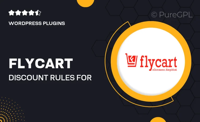 flycart discount rules for woocommerce