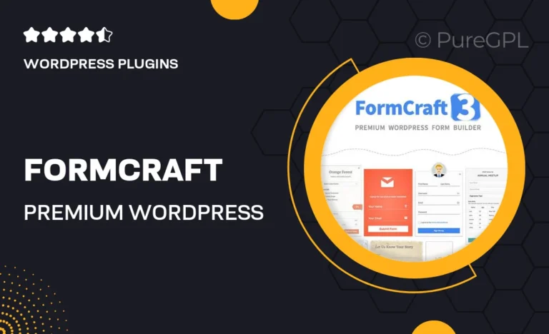 formcraft premium wordpress form builder
