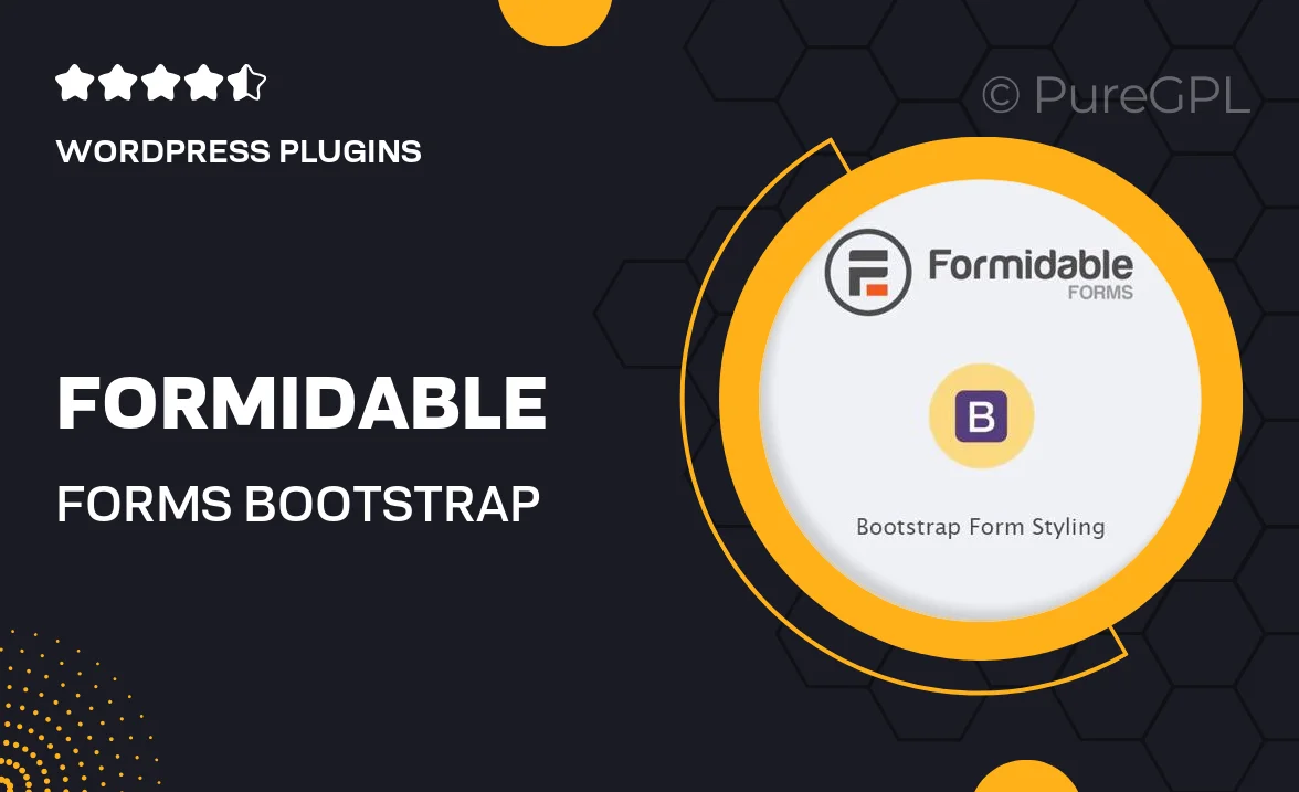 Formidable Forms – Bootstrap Form Styling