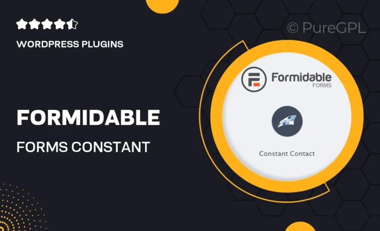 formidable forms constant contact
