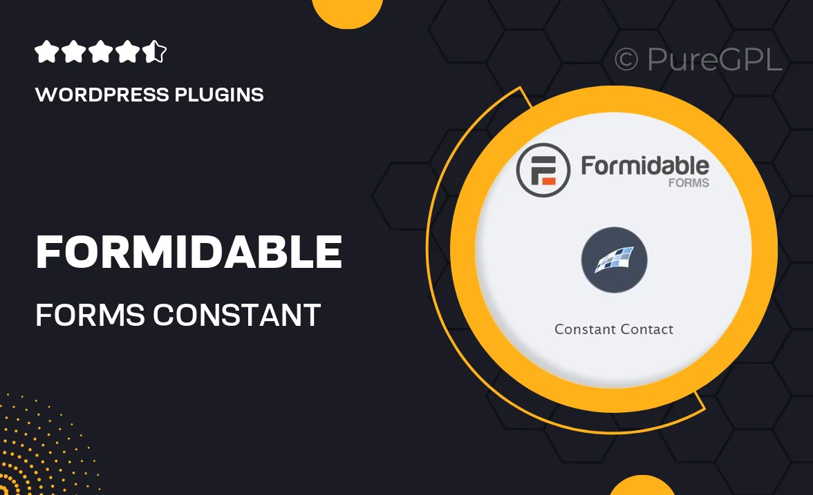 Formidable Forms | Constant Contact
