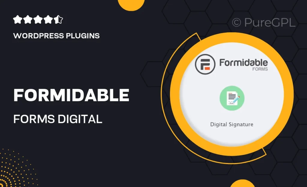 Formidable Forms – Digital Signature 43 Formidable Forms – Digital Signature
