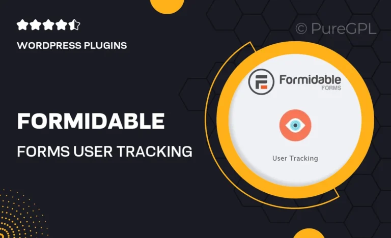 formidable forms user tracking