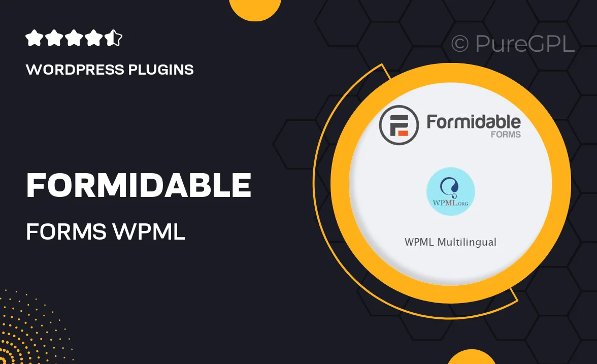 Formidable Forms – WPML Multilingual