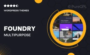 Foundry – Multipurpose, Multi-Concept WP Theme