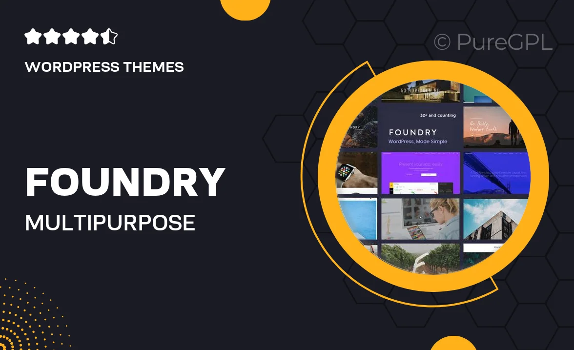 Foundry – Multipurpose, Multi-Concept WP Theme
