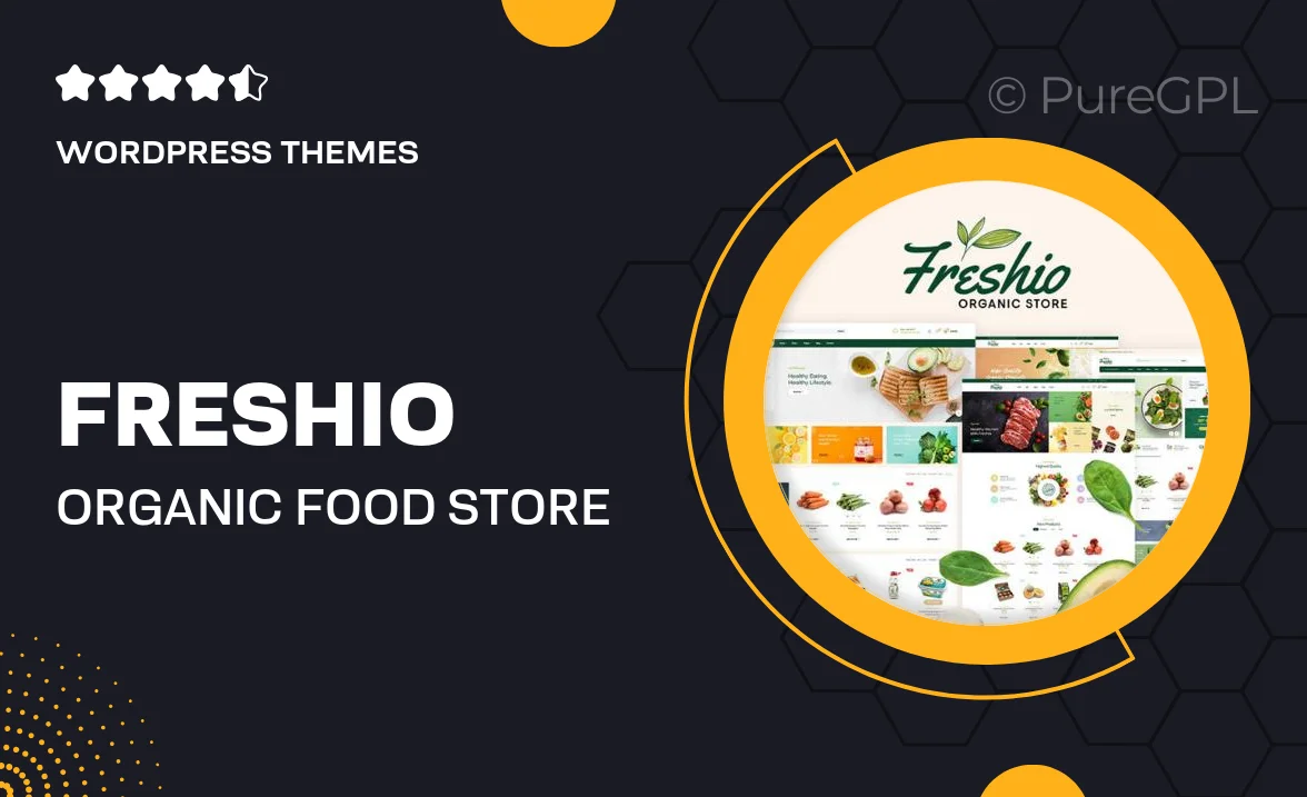 Freshio – Organic & Food Store WordPress Theme