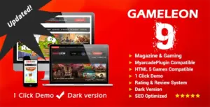 Gameleon – WordPress Magazine & Arcade Theme