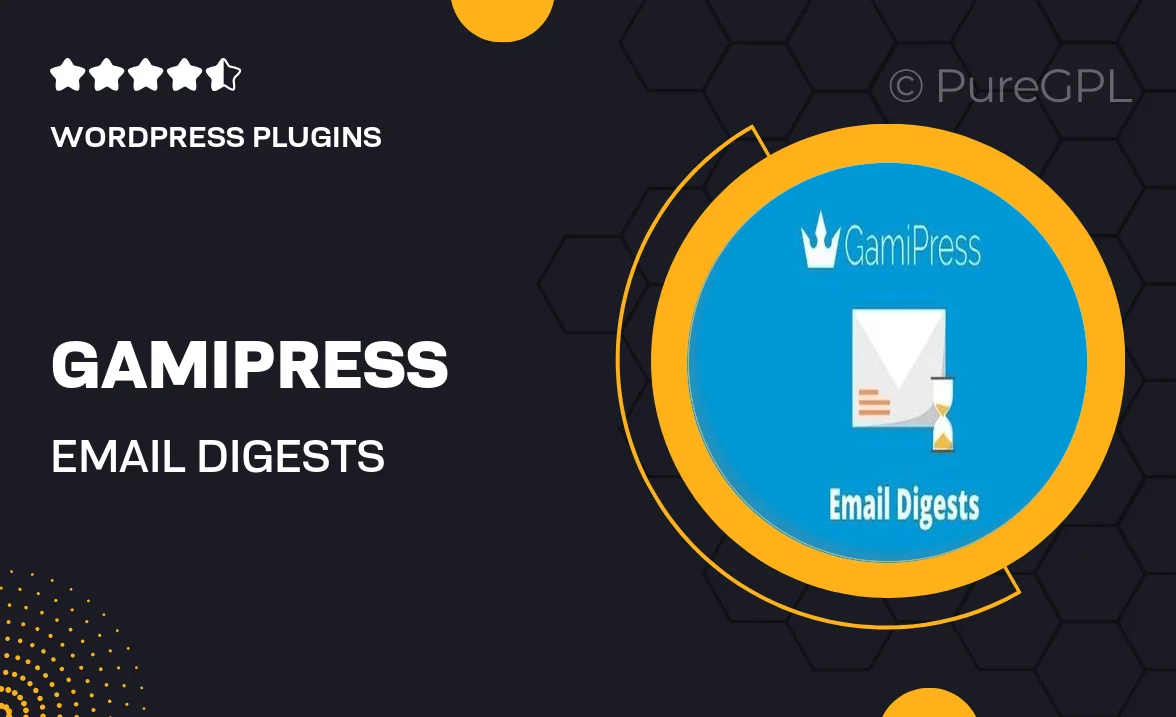 GamiPress Email Digests