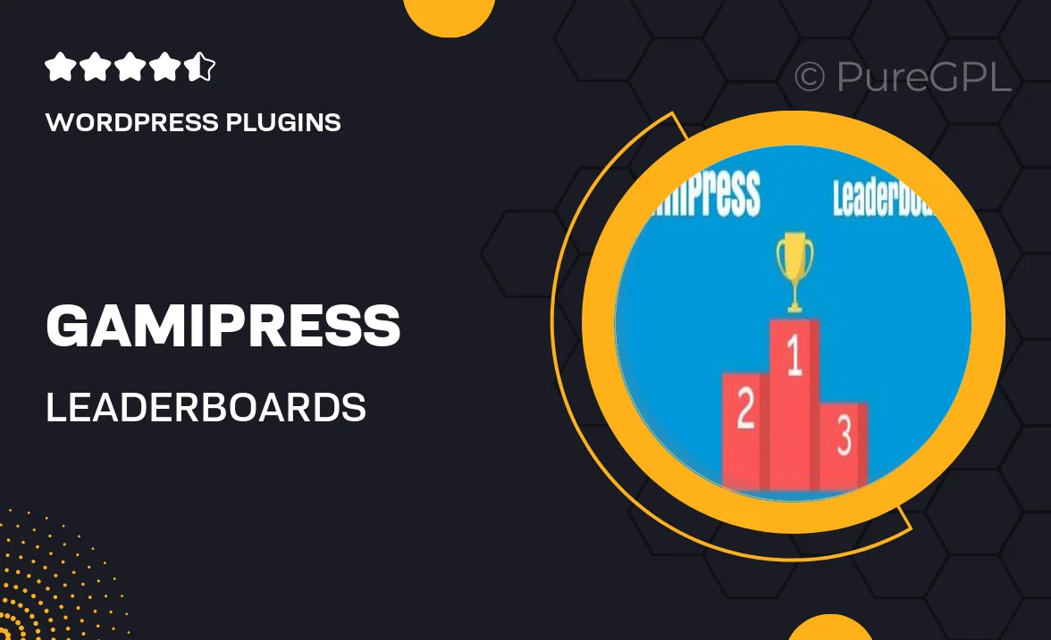 GamiPress Leaderboards